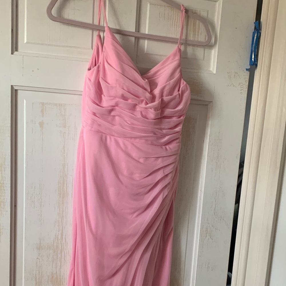 Elegant Pink Evening Dress